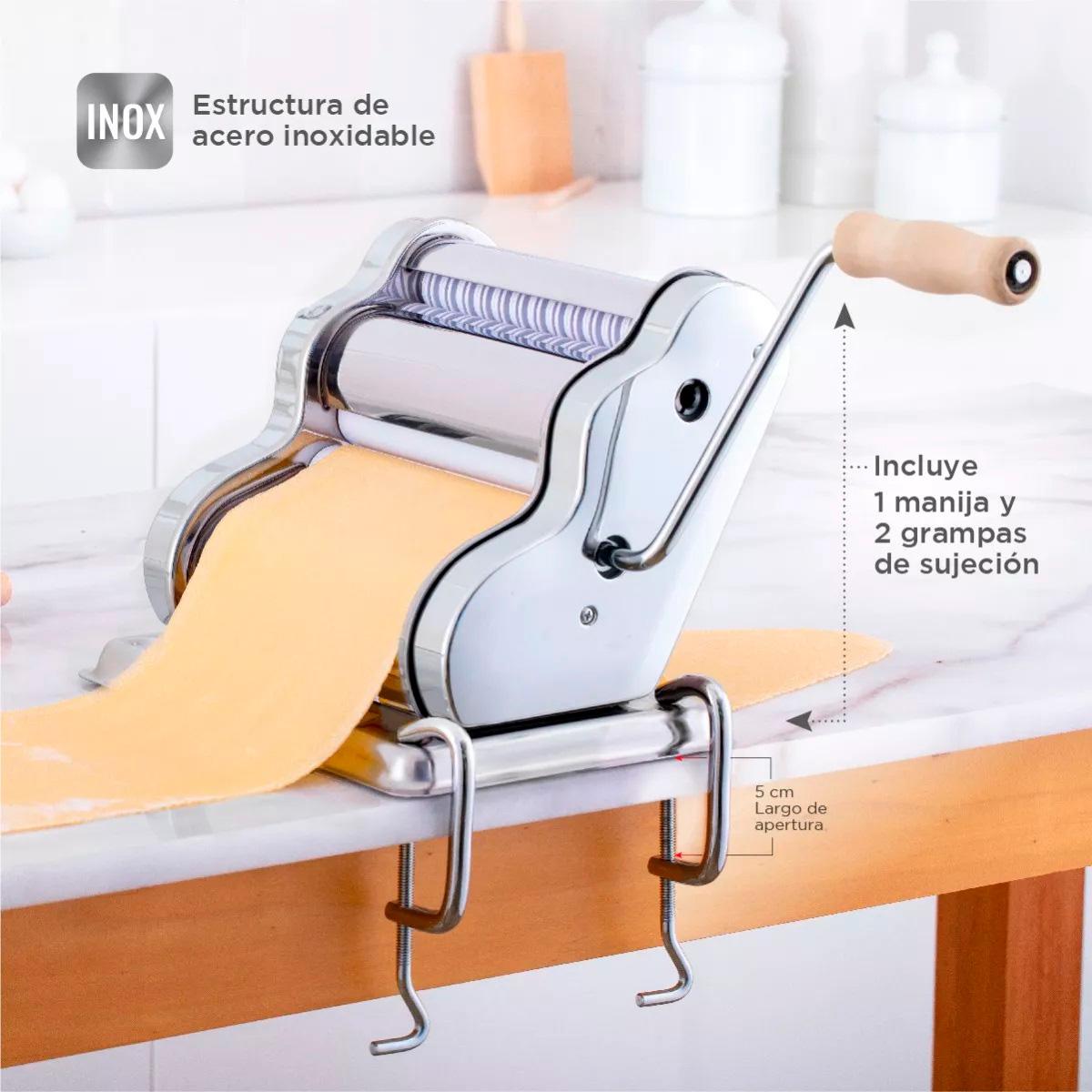Maquina De Pastas Pastalinda Clásica 200 Roja 20Cm